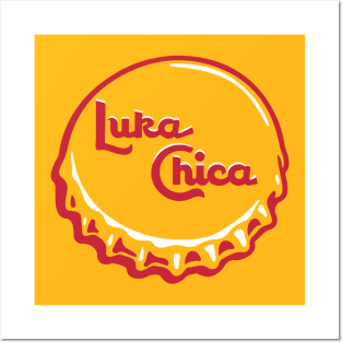 Topo Chico Bottlecap vs Luka Doncic vs Dallas Mavericks Red Posters and Art